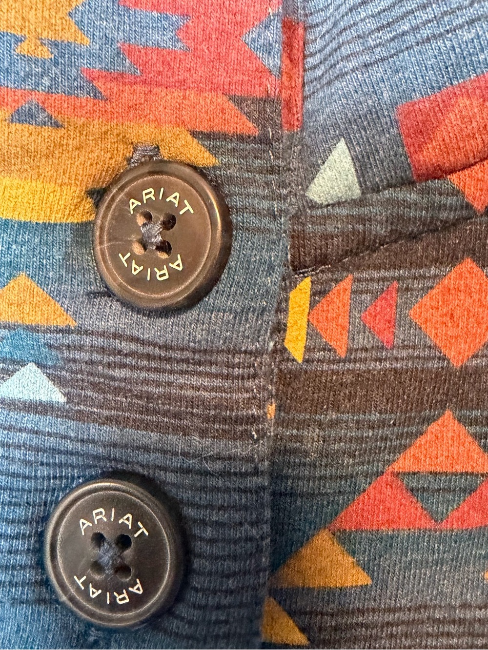 Ariat women's R.E.A.L. Comfort juniper print southwestern pullover Size 2X - Picture 3 of 7